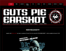 Tablet Screenshot of gutspieearshot.com